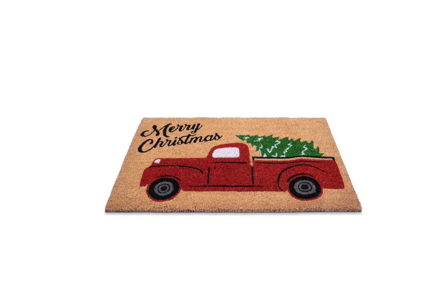 Doormat, Personalized Fall Red Truck Doormat - 18 X 30, Outdoor