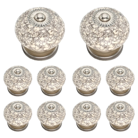 Marble Effect 1-3/5 in. Cabinet Knob (Pack of 10)