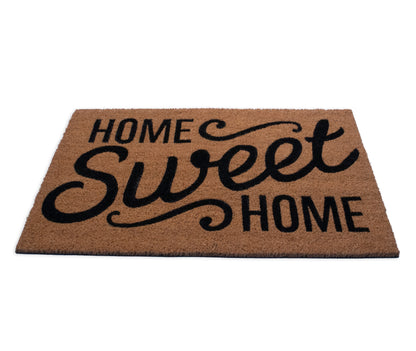 Home Sweet Home' Natural Coir – 28'' x 18'' - Heavy Duty Doormat for Outdoor/ Indoor