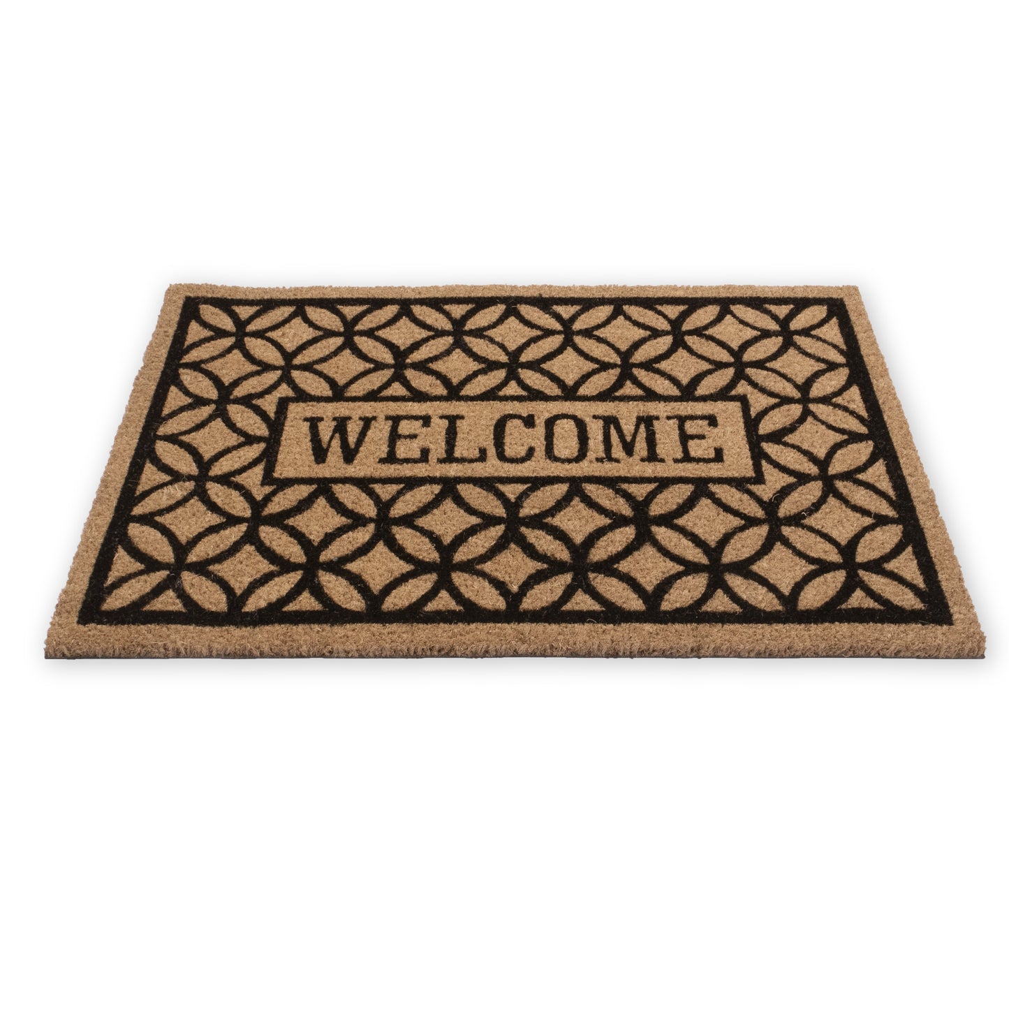 "Welcome" Rubber Non-Slip 28'' x 18'' Indoor Outdoor Doormat