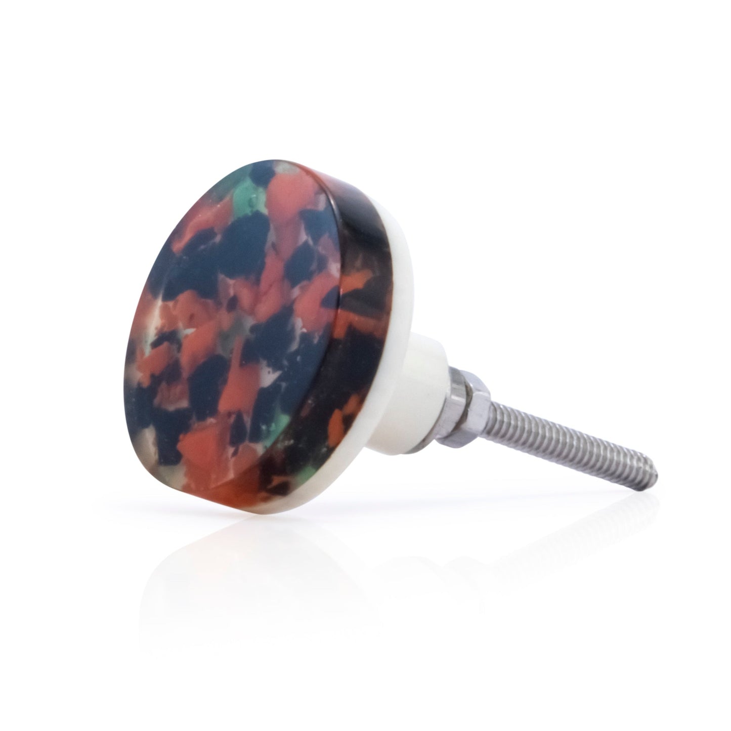 Mascot Hardware Roseville 1-7/9 in. Multicolor Oval Drawer Cabinet Knob