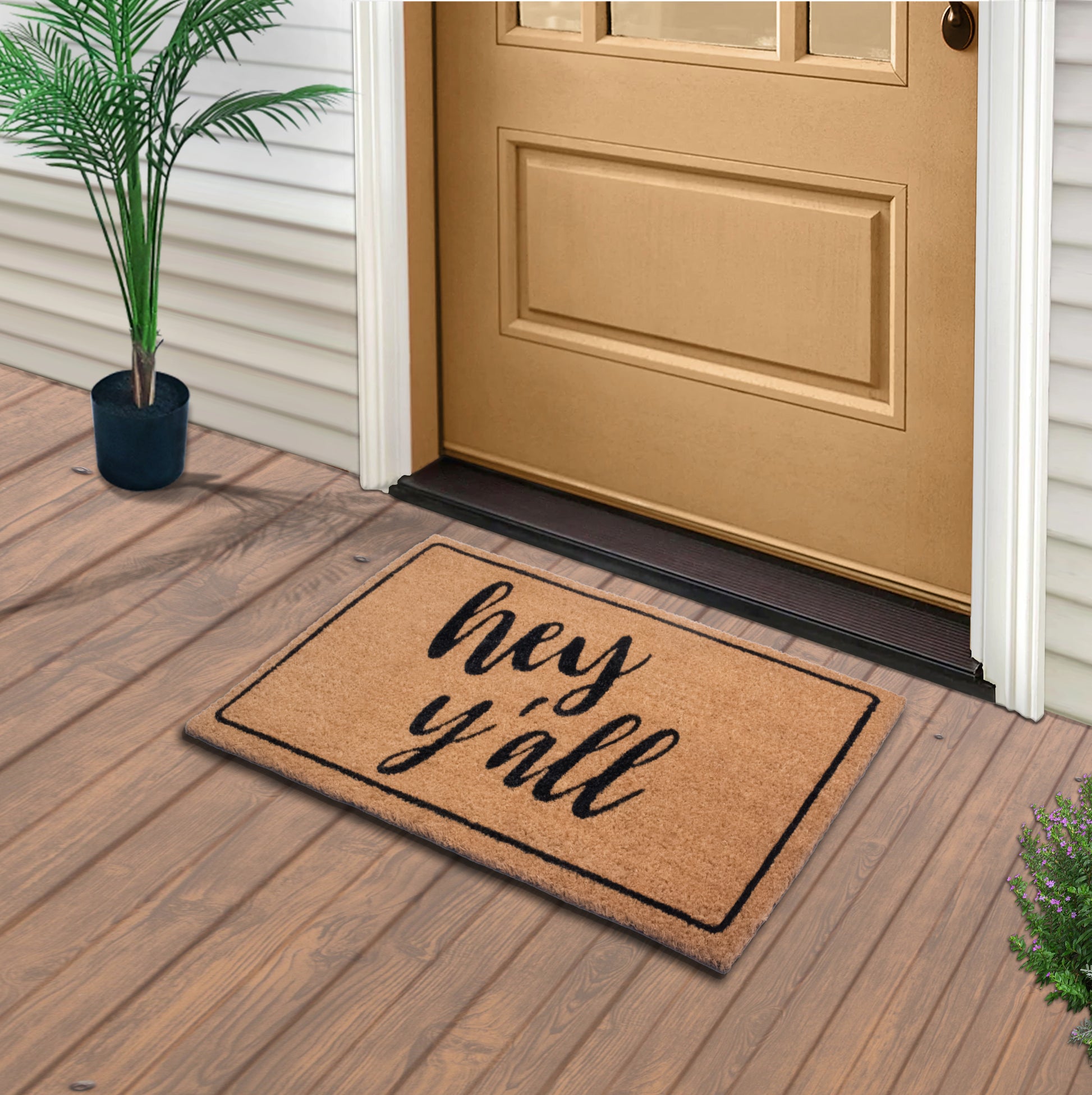 Natural Coconut Fiber Doormat